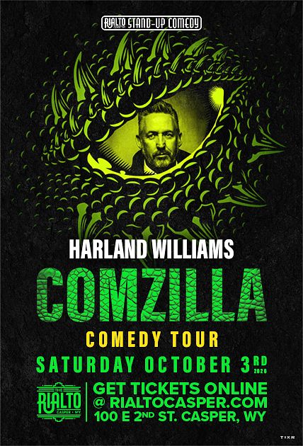 Harland Williams: Comzilla Comedy Tour (Early Show) official event poster