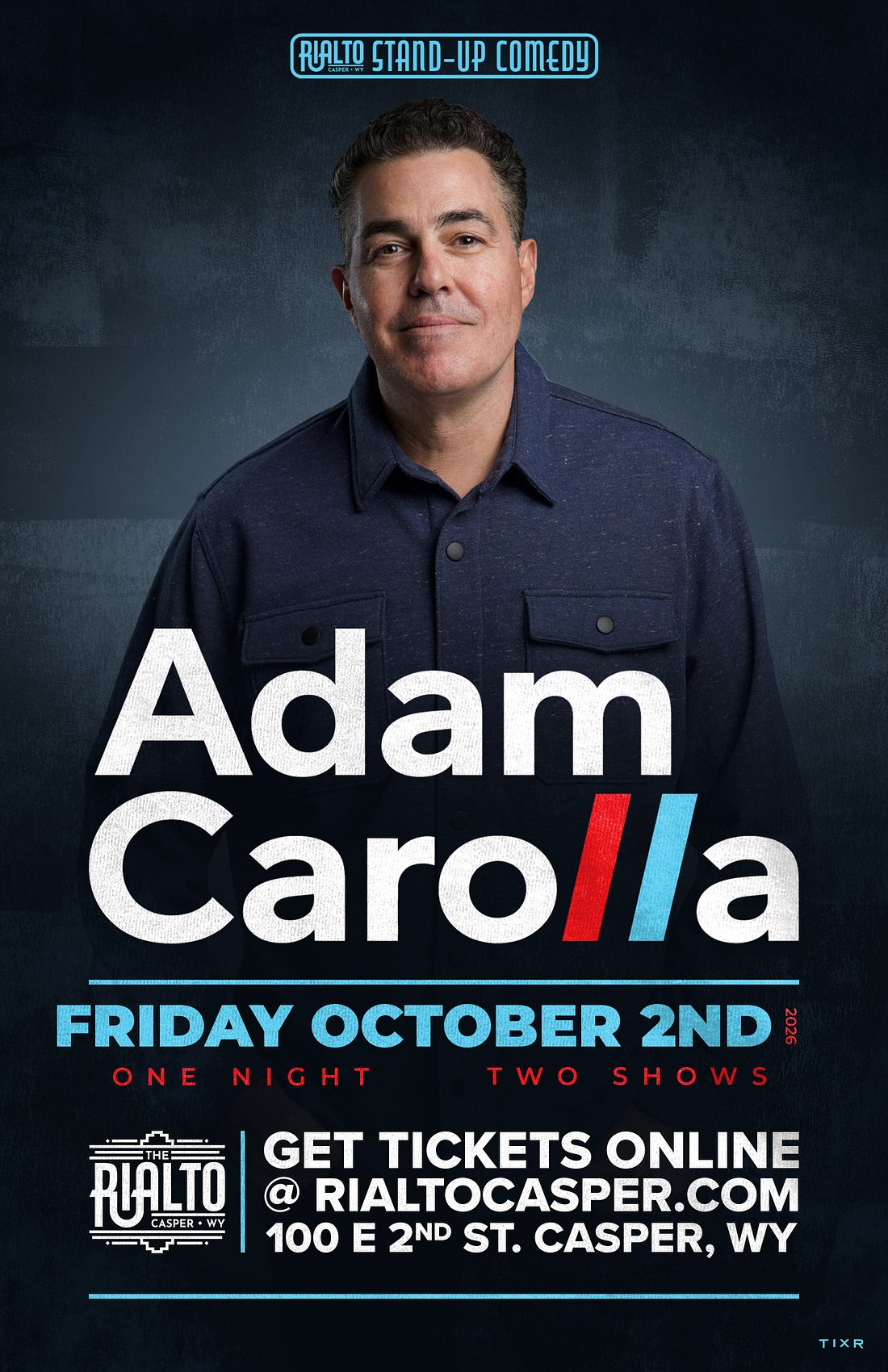 Adam Carolla - Stand Up Comedy (Late Show) official event poster